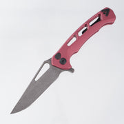 Dead Reckon Ridgeback Vertebrae Integral New Sexy - Light Red Aluminum - Dark Stonewash S45VN - RB-3462-67