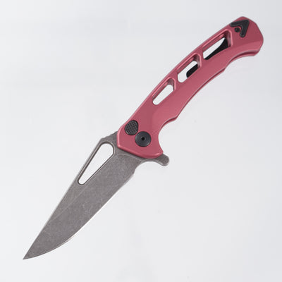 Dead Reckon Ridgeback Vertebrae Integral New Sexy - Light Red Aluminum - Dark Stonewash S45VN - RB-3462-67