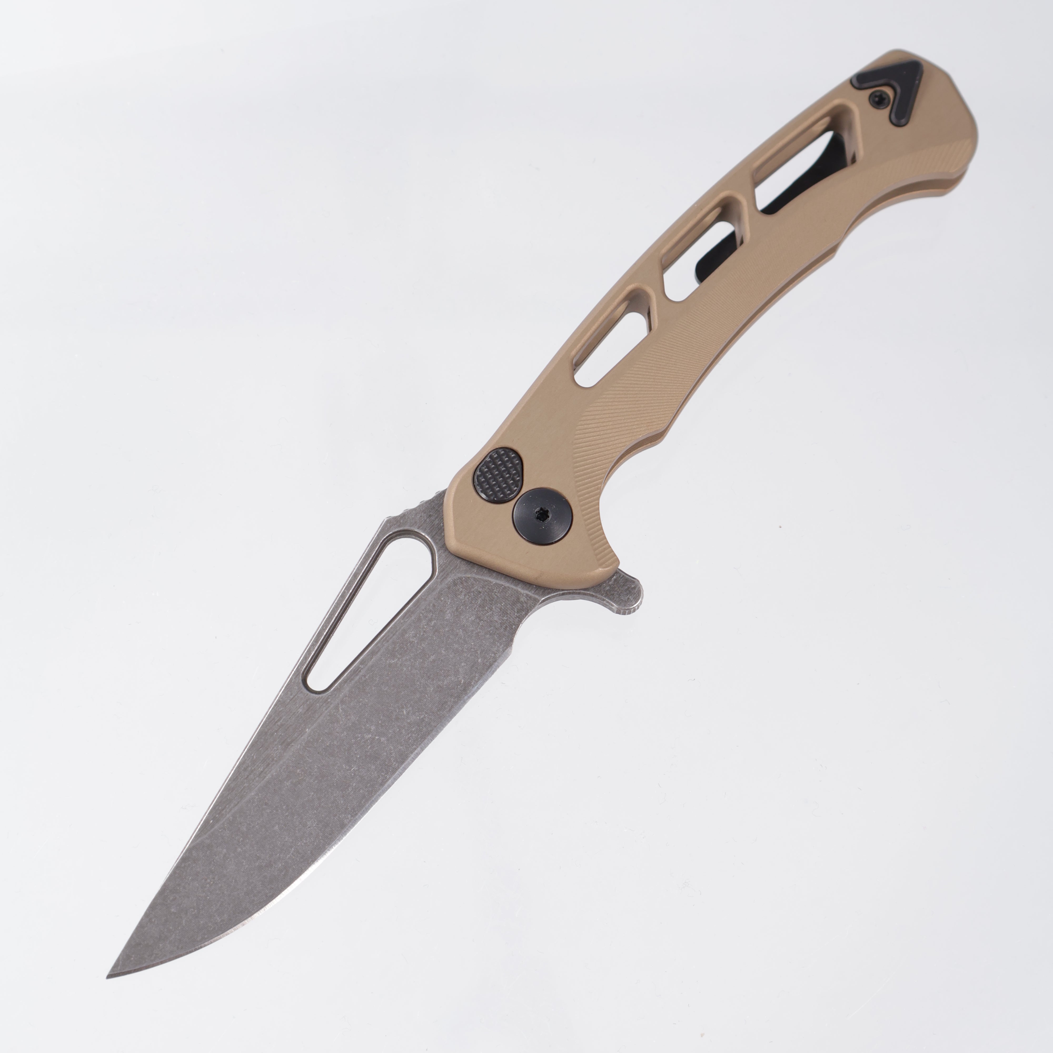 Dead Reckon Ridgeback Vertebrae Integral New Sexy - FDE Aluminum - Dark Stonewash S45VN - RB-3462-67