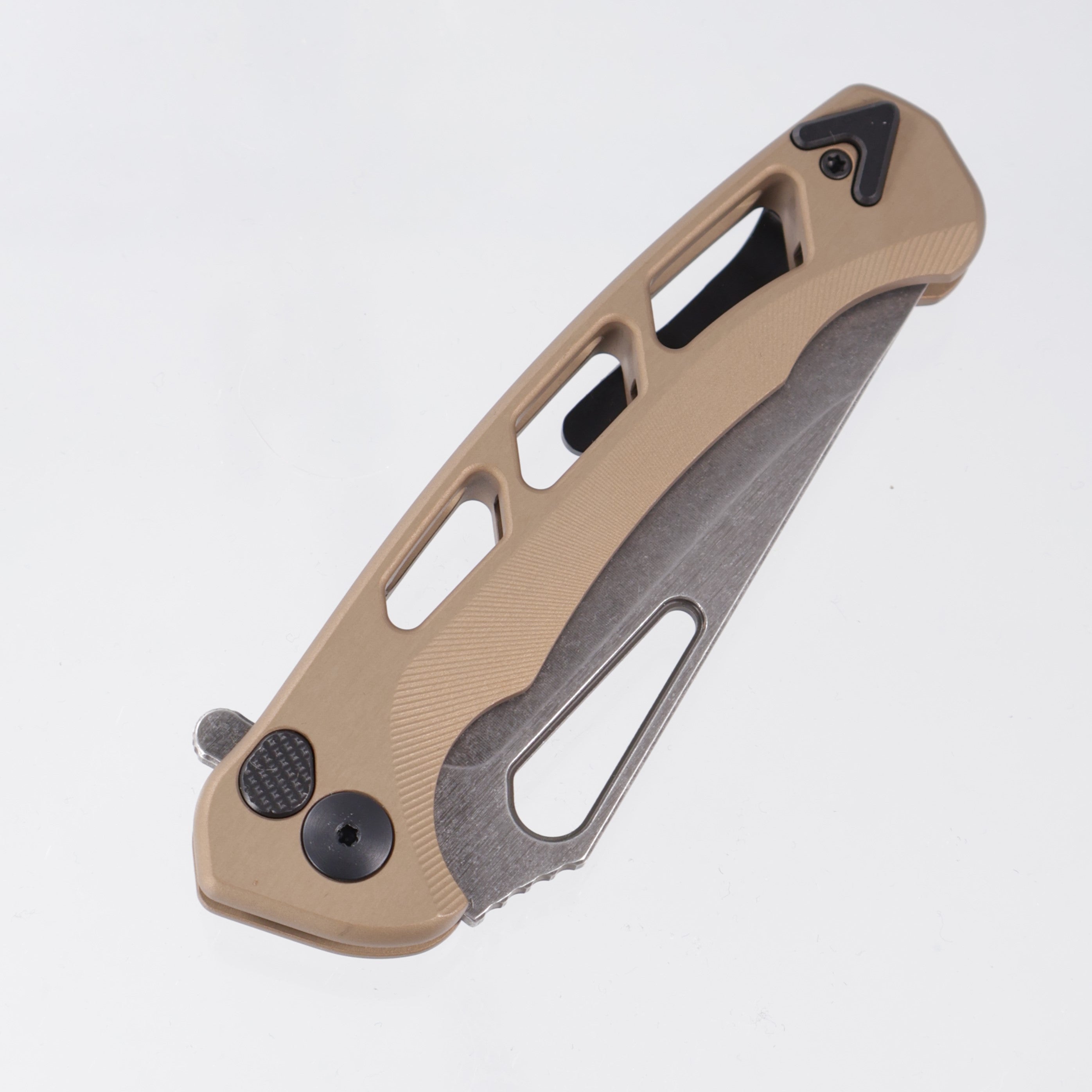 Dead Reckon Ridgeback Vertebrae Integral New Sexy - FDE Aluminum - Dark Stonewash S45VN - RB-3462-67