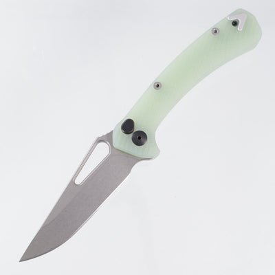 Dead Reckon Ridgeback Slab Scale New Sexy - Jade G10 w/ Silver Anchor - Glassblast Magnacut *Generic Box*