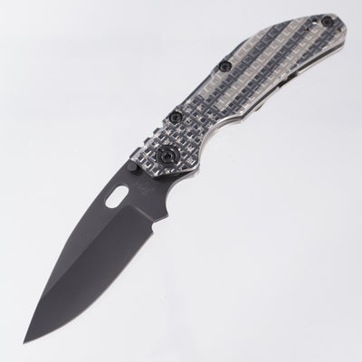 Duane Dwyer BBNL Bowie - Frag Titanium Milling w/ US Flag Engaving & Frag Ti Lockside - MilSpec Black Oxide Magnacut