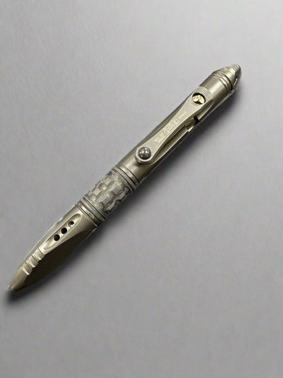 Microtech Kyroh Mini Pen Shot Peened 403M-TI-SPTRI