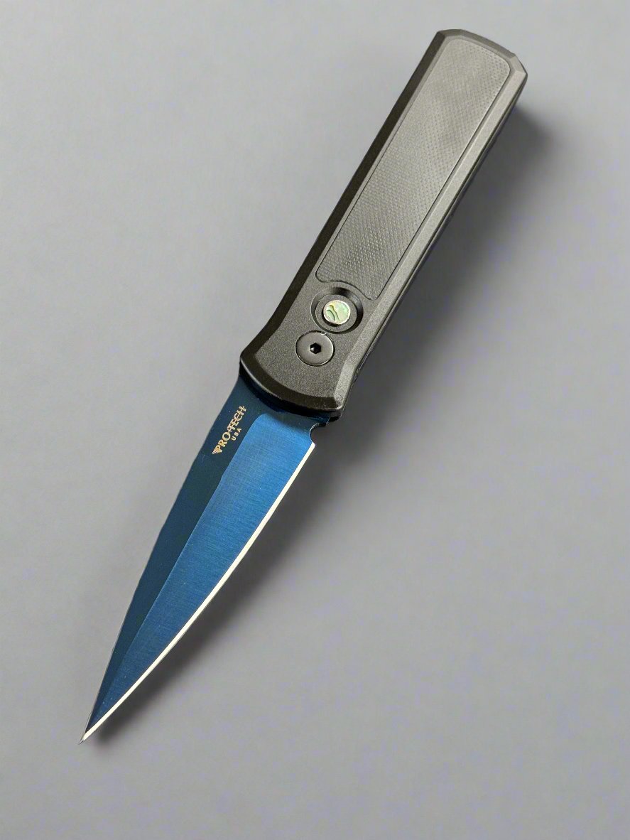 Protech Pro-Tech Godson w/ Sapphire Blue Blade and G10 Inlay 755-SB