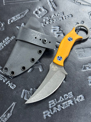 McCoy BladeWorks Cyrax Fixed Karambit S35vn Westinghouse Micarta