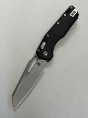 Microtech Knives MSI RAM LOK Black Fluted Aluminum & Stonewash M390MK 210-10 FL