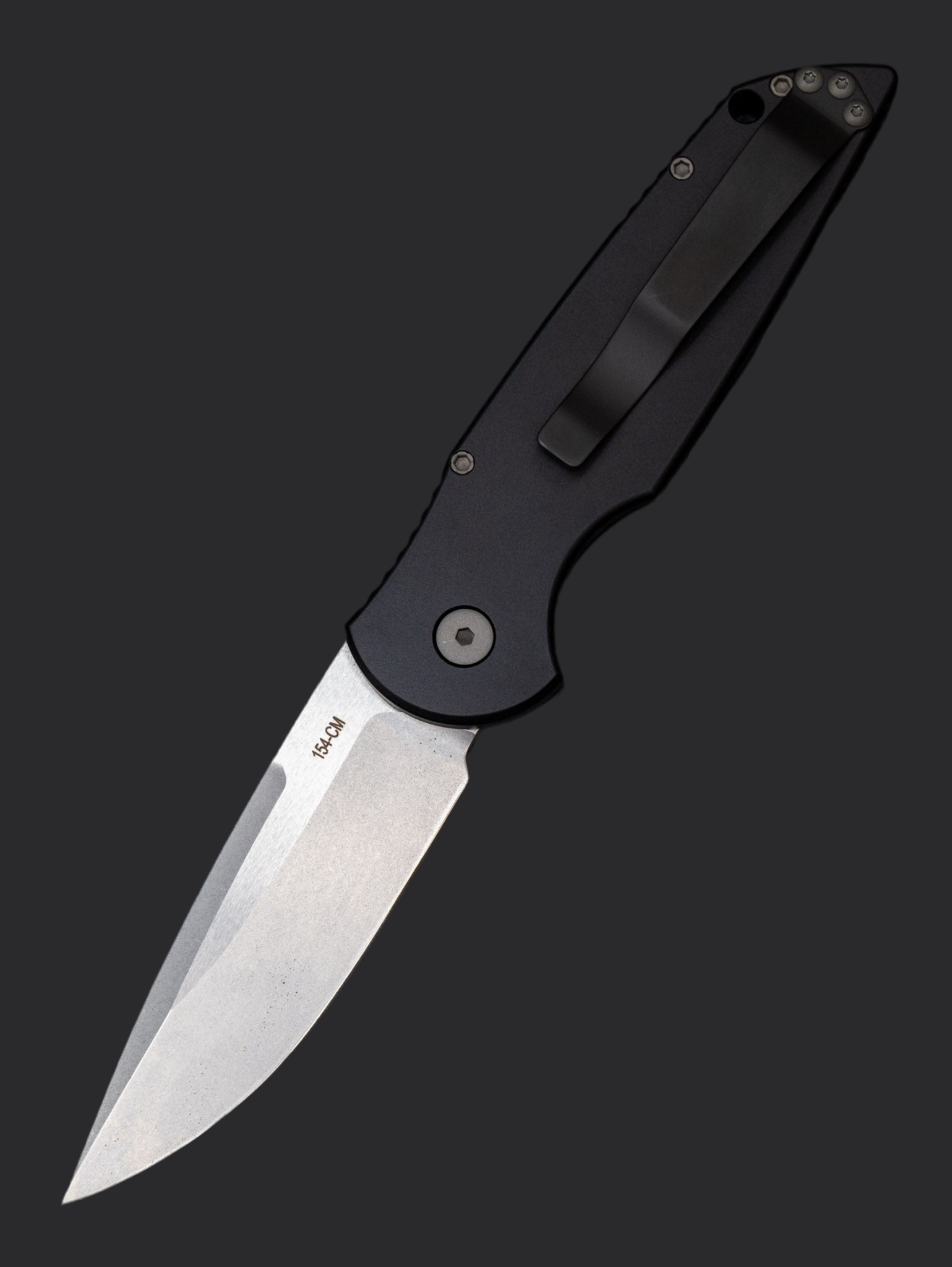 PROTECH TR-3 TACTICAL RESPONSE LEFT HAND AUTOMATIC FOLDING KNIFE 3.5" STONEWASH TR-3 L1