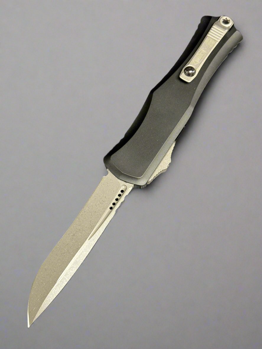 Microtech Knives Hera II Apocalyptic Recurve w/ Black Handle 1705-10 AP