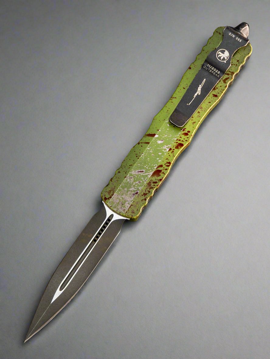 Microtech Dirac Outbreak Double Edge Signature Series 225-1OBD