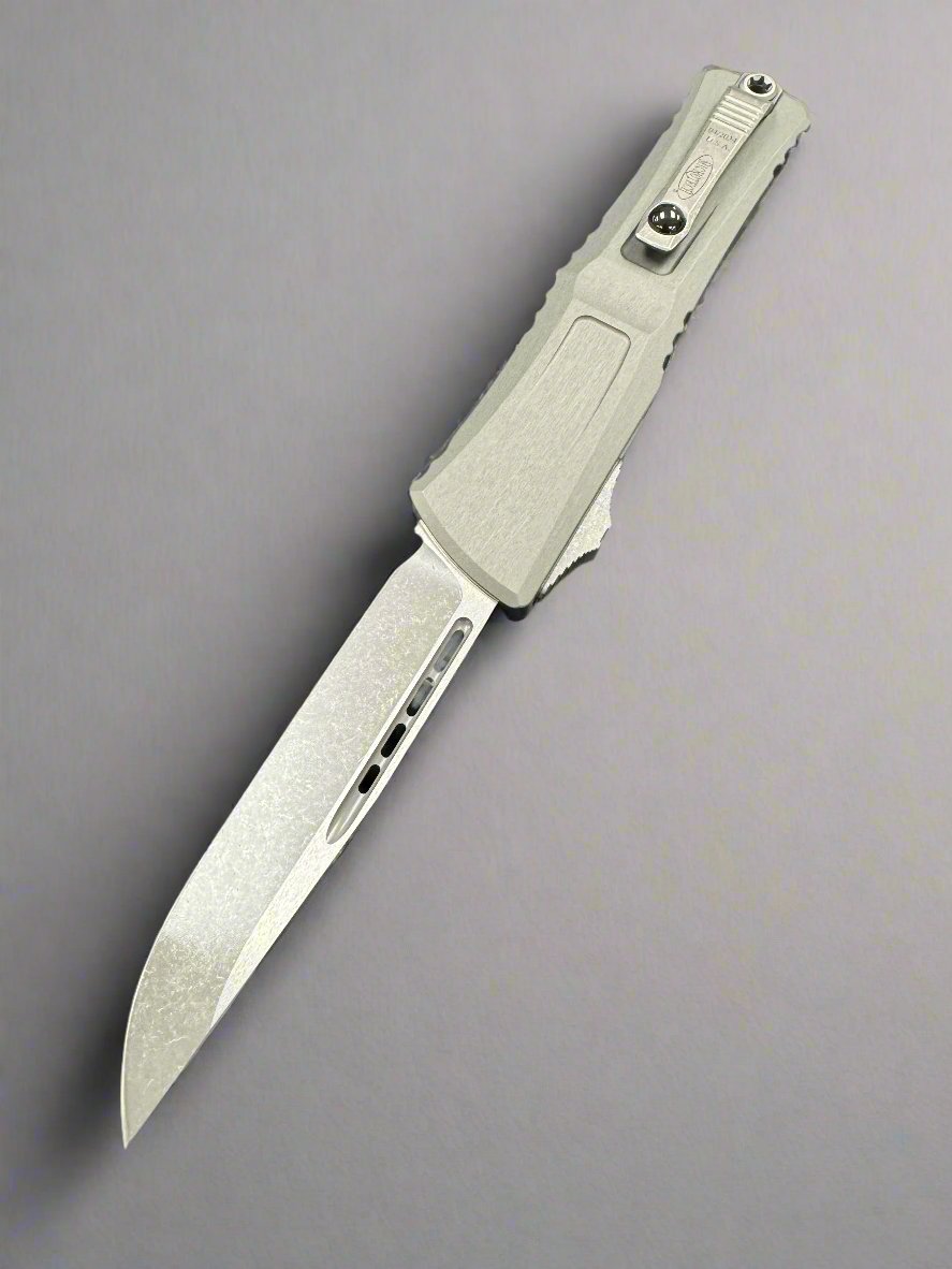 Microtech Knives Combat Troodon Gen III Natural Clear Apocalyptic Standard S/E 1143-10APNC