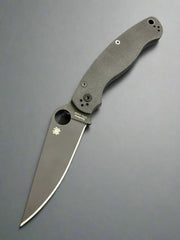 Spyderco Military 2 Compression Lock Knife Black G-10 (4" Black S30V)