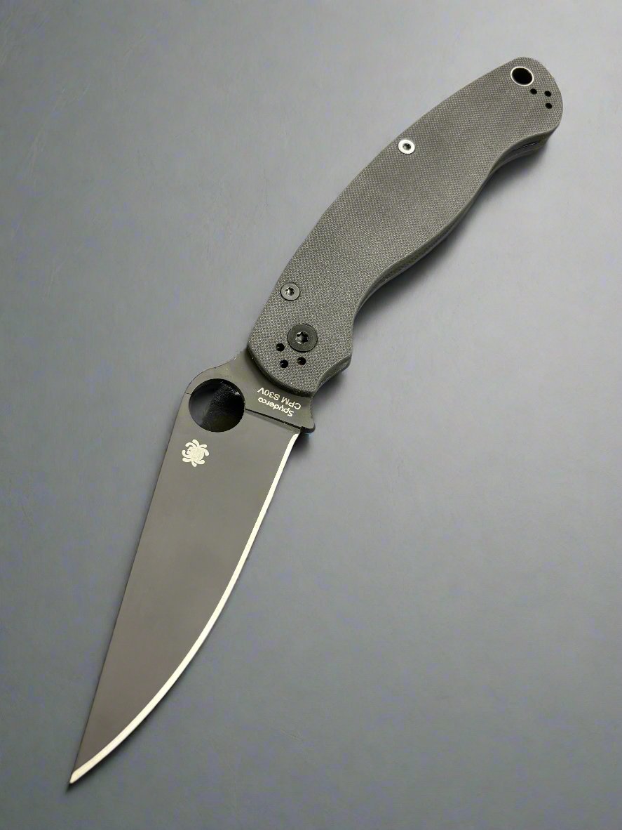 Spyderco Military 2 Compression Lock Knife Black G-10 (4" Black S30V)