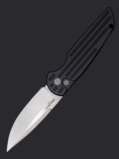 PROTECH TR-3 TACTICAL RESPONSE LEFT HAND AUTOMATIC FOLDING KNIFE 3.5" STONEWASH TR-3 L1