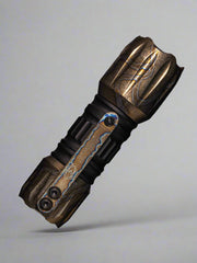 Heretic Hyperion Tactical Flashlight Titanium Flamed Black Barrel