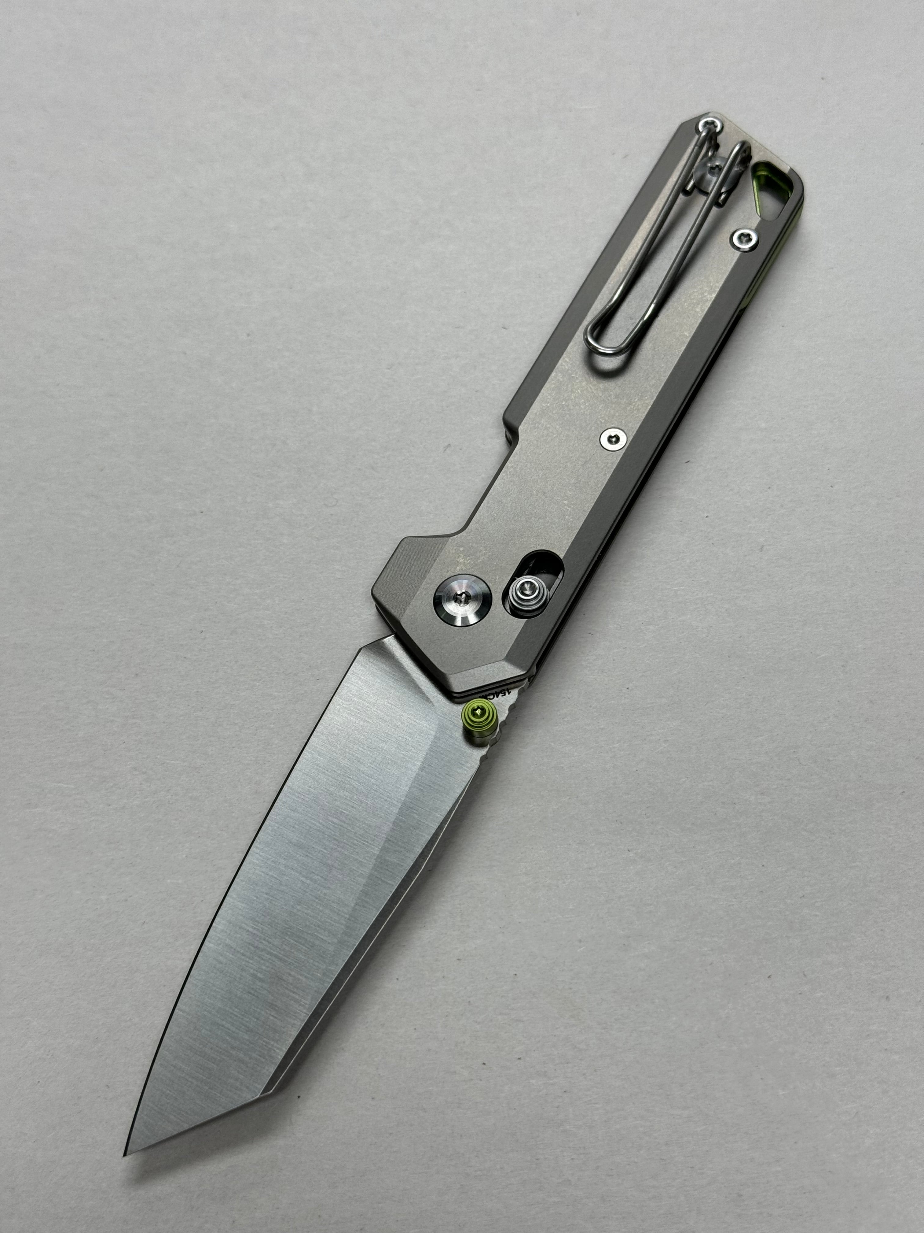 Vosteed Parallel- Crossbar Lock (2.90" 154CM Blade & Titanium Handle) - A3503