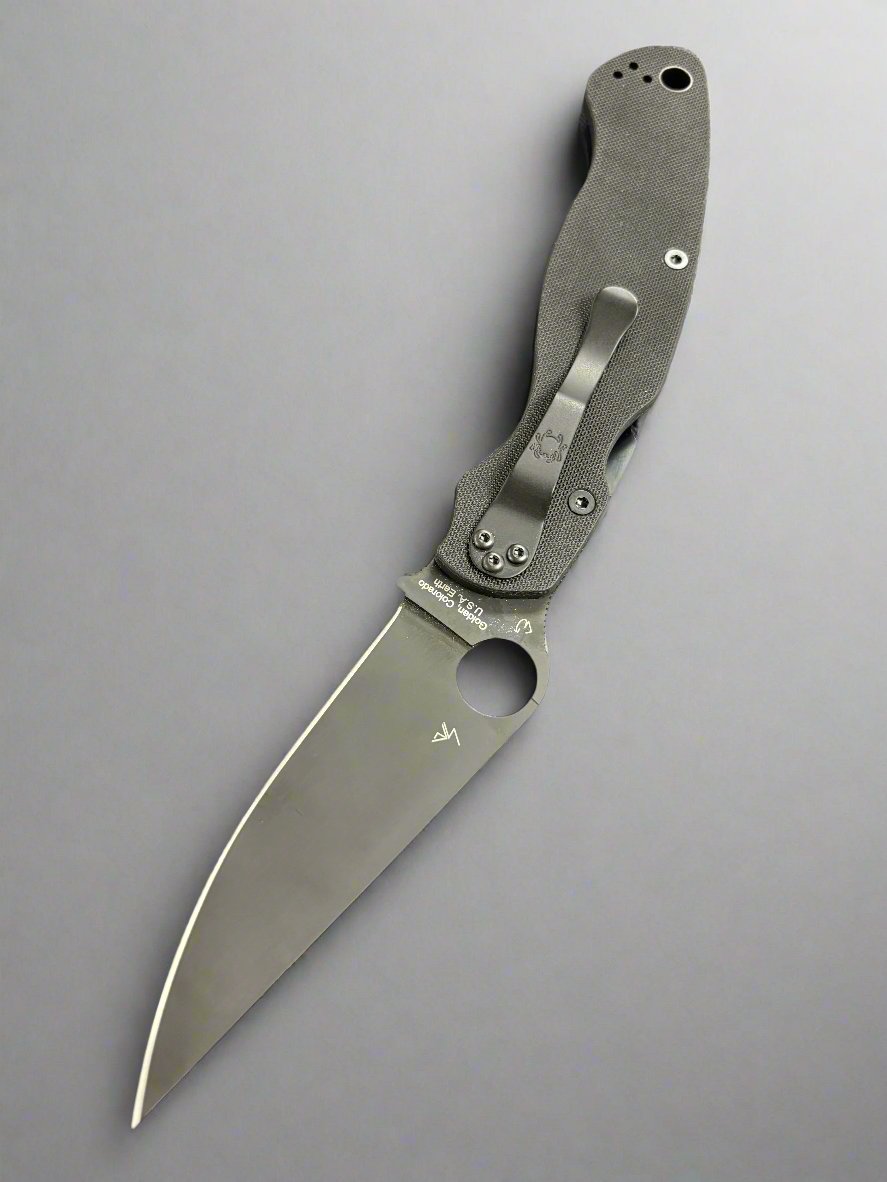 Spyderco Military 2 Compression Lock Knife Black G-10 (4" Black S30V)