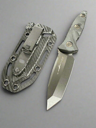 Microtech Socom Alpha Mini Tanto Black DLC & Urban Camo G10 114M-1DLCTUCS