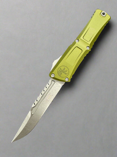 Microtech Combat Troodon Interceptor Gen III Signature Series OD Green Stonewash 1217-10 ODS