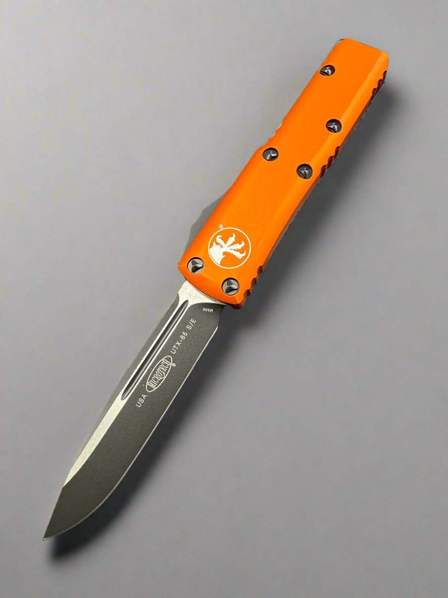 Microtech UTX-85 S/E Orange Standard Tactical 231-1 OR