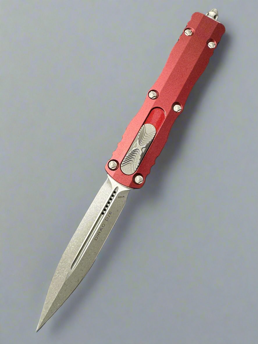 Microtech Dirac D/E Apocalyptic Standard & Merlot 225-10APMR