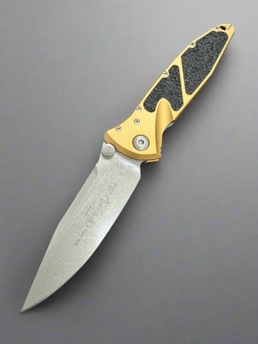 Microtech Socom Elite S/E Manual Tan Apocalyptic Standard 160-10 APTA
