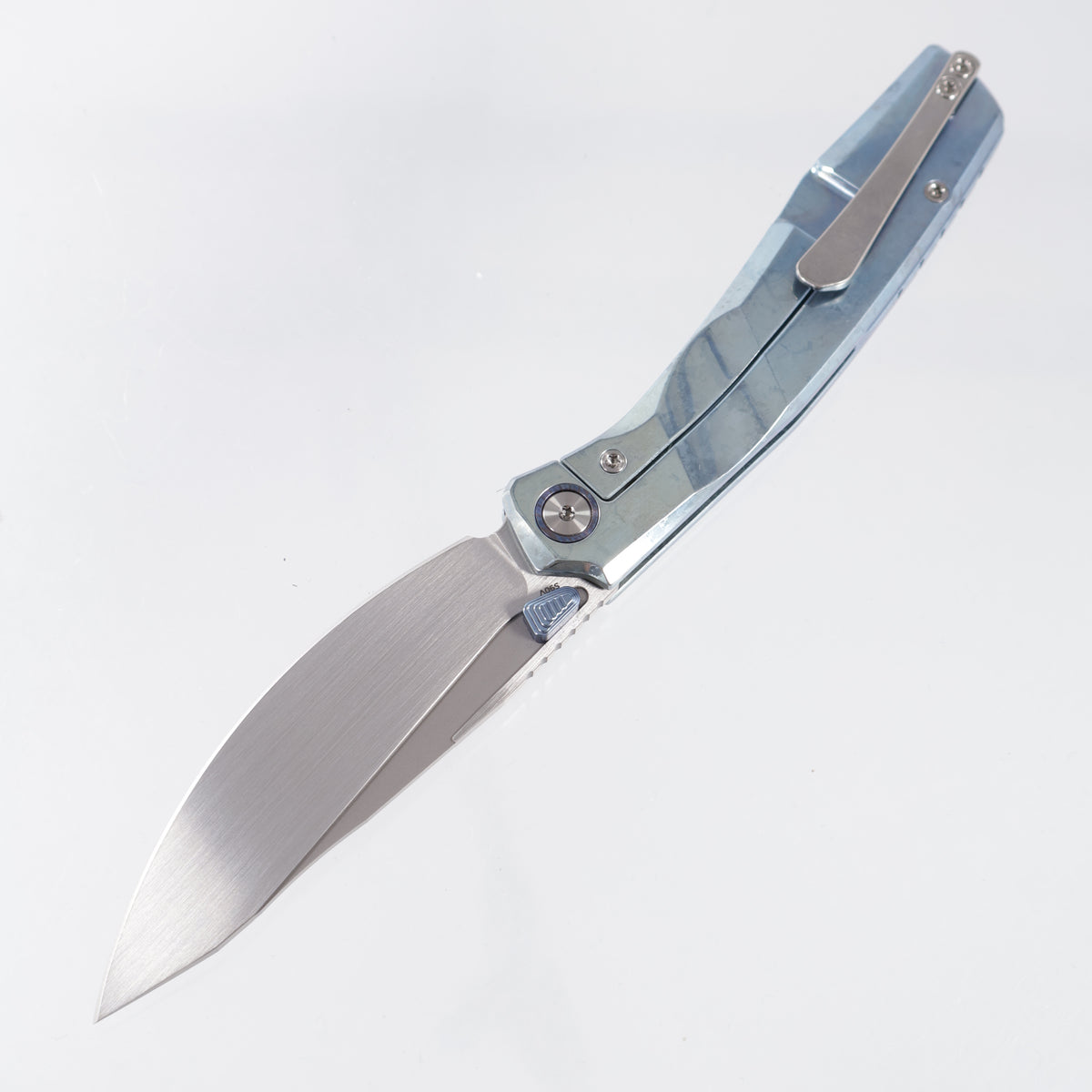FerraMonster Astrome - Blue Crystalized Titanium - Hand Rubbed Satin S90V - FM23009-E