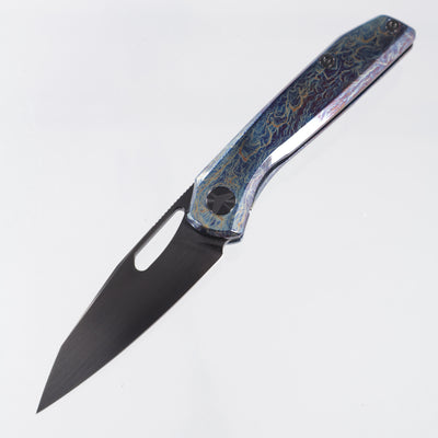 FerraMonster Xandros - Lightning Ano Titanium - Hand Rubbed Satin DLC S90V - FM23007-D