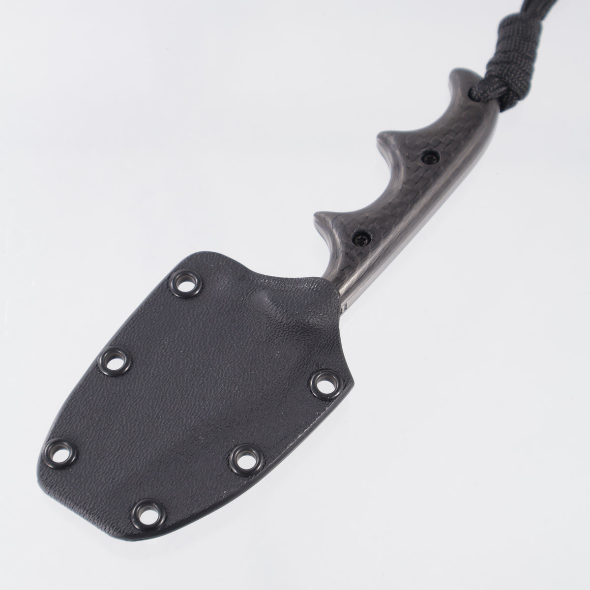 Alan Folts Minimalist Spear Point - Carbon Fiber Scales - Tumbled CPM-154