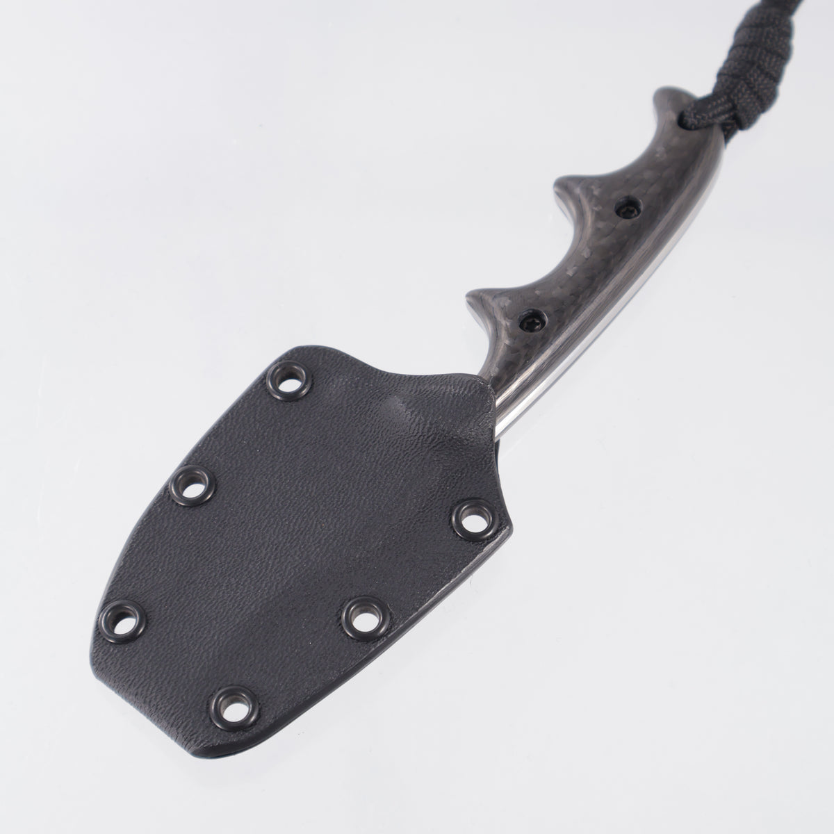 Alan Folts Minimalist Bowie - Carbon Fiber Scales - Hand Rubbed Satin CPM-154