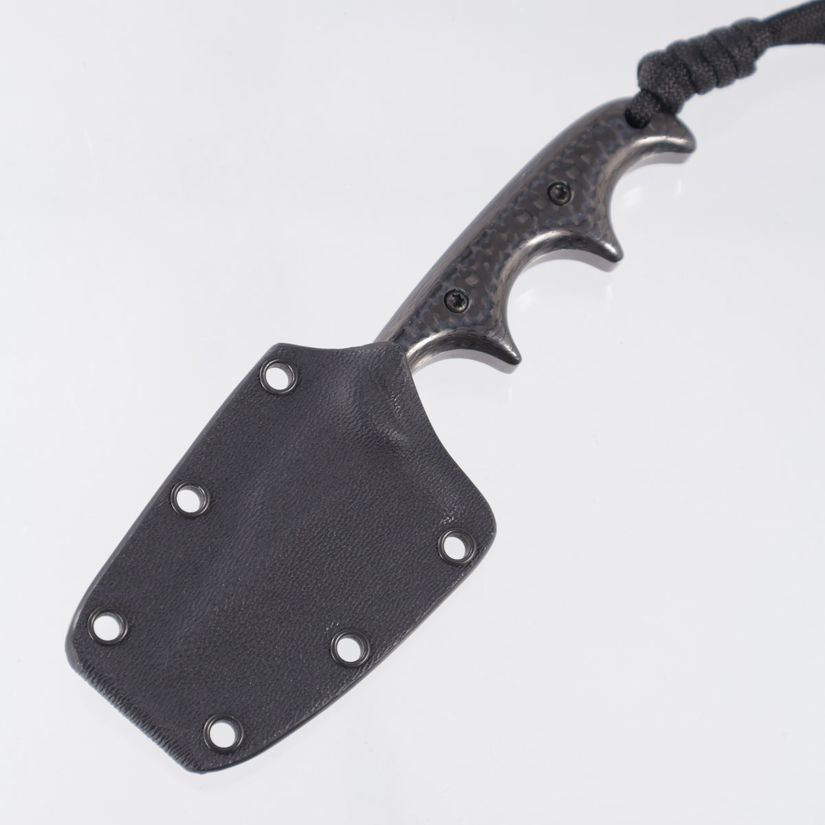 Alan Folts Minimalist X2 Bowie - Carbon Fiber Scales - Tumbled CPM-154