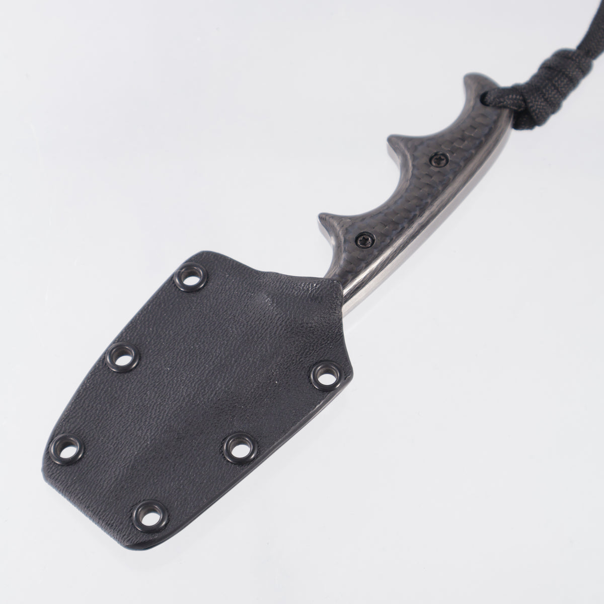 Alan Folts Minimalist X2 Bowie - Carbon Fiber Scales - Tumbled CPM-154