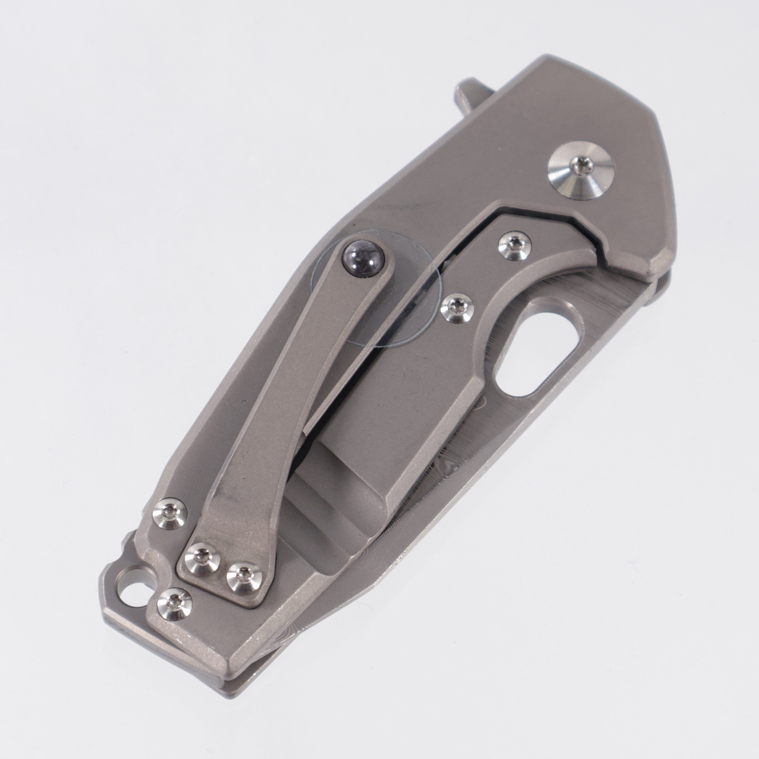 Fox Knives Suru - Stonewash Titanium - Damasteel - FX-526 DTI