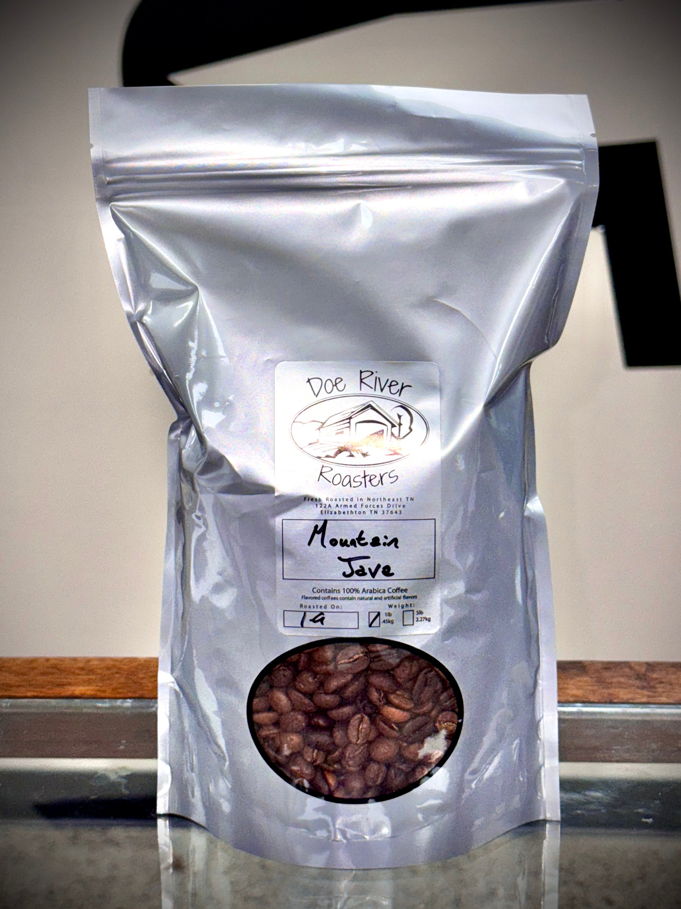 Mountain Java Medium + Dark Roast Blend Whole Bean Coffee 1lb – BR OP