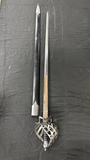 Windlass Horseman Basket Hilt Broadsword BR80