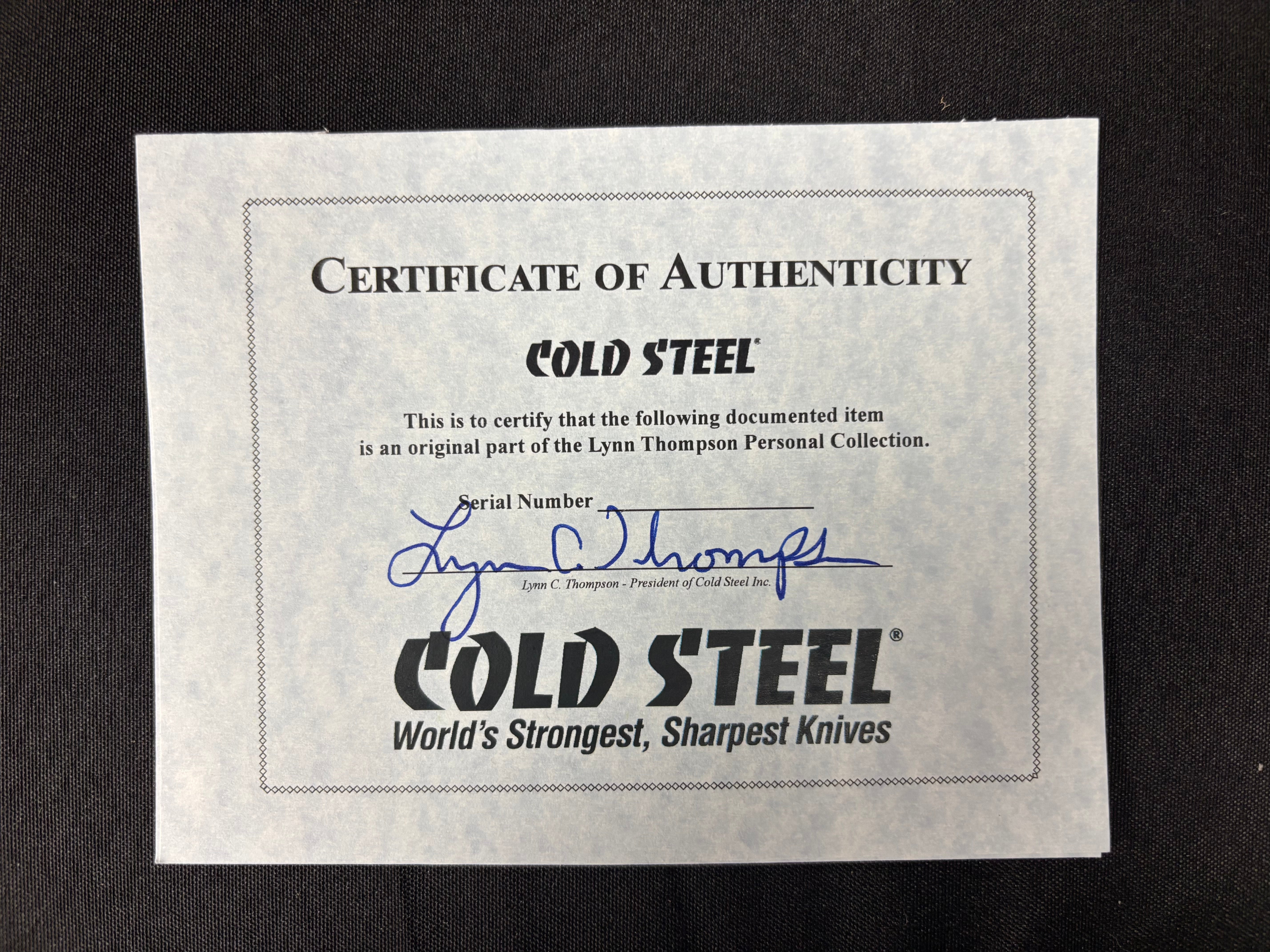 Cold Steel German Long Sword BR4