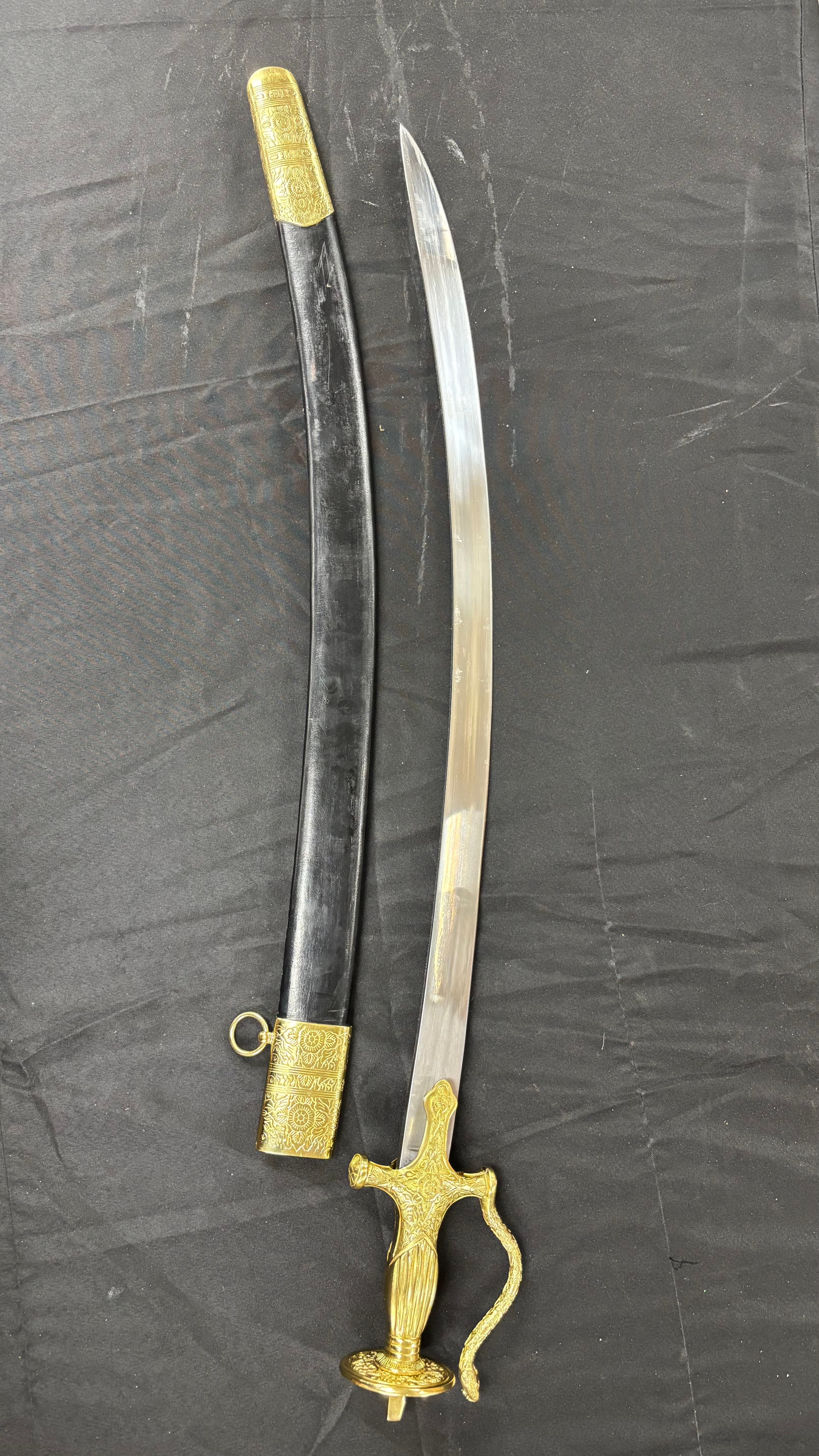 Cold Steel Old School Talwar Sword w/ 1976 Light Cavalry Blade  BR89