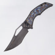 G-Werks Backstrom - Twill Carbon Fiber w/ Dumpster Fire Inlays - Acid Rain 3V Sean Marfione Slum Grind
