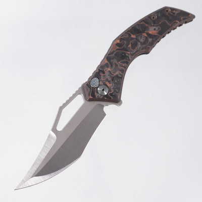 G-Werks Backstrom - Dark Matter Copper Carbon Fiber w/ Flamed Hardware - 2-Tone Satin 3V Sean Marfione Slum Grind