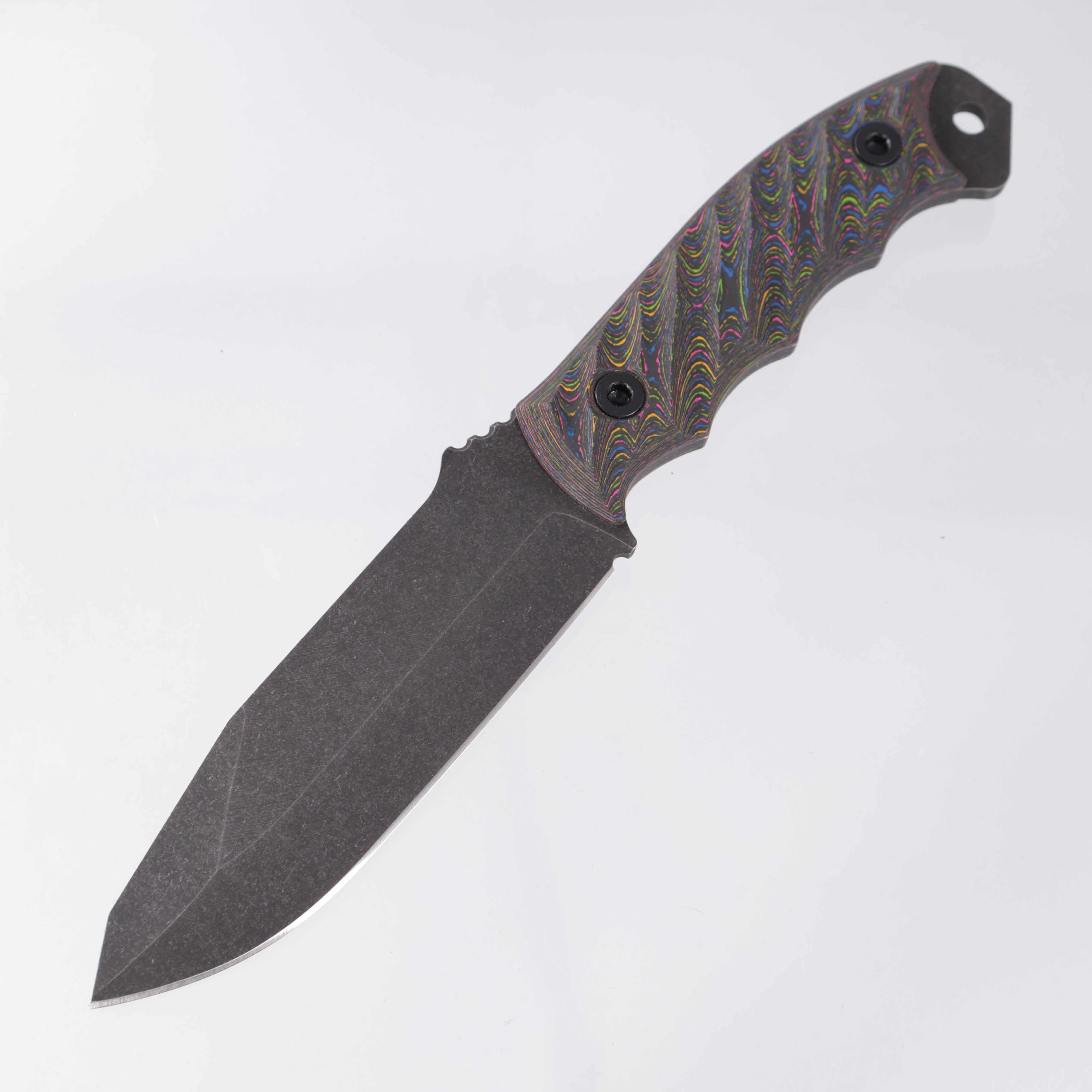 Half Face Blades Disaster Breacher - Textured 80s Camo Carbon Scales - Dark Stonewash 3V - BROP Exclusive
