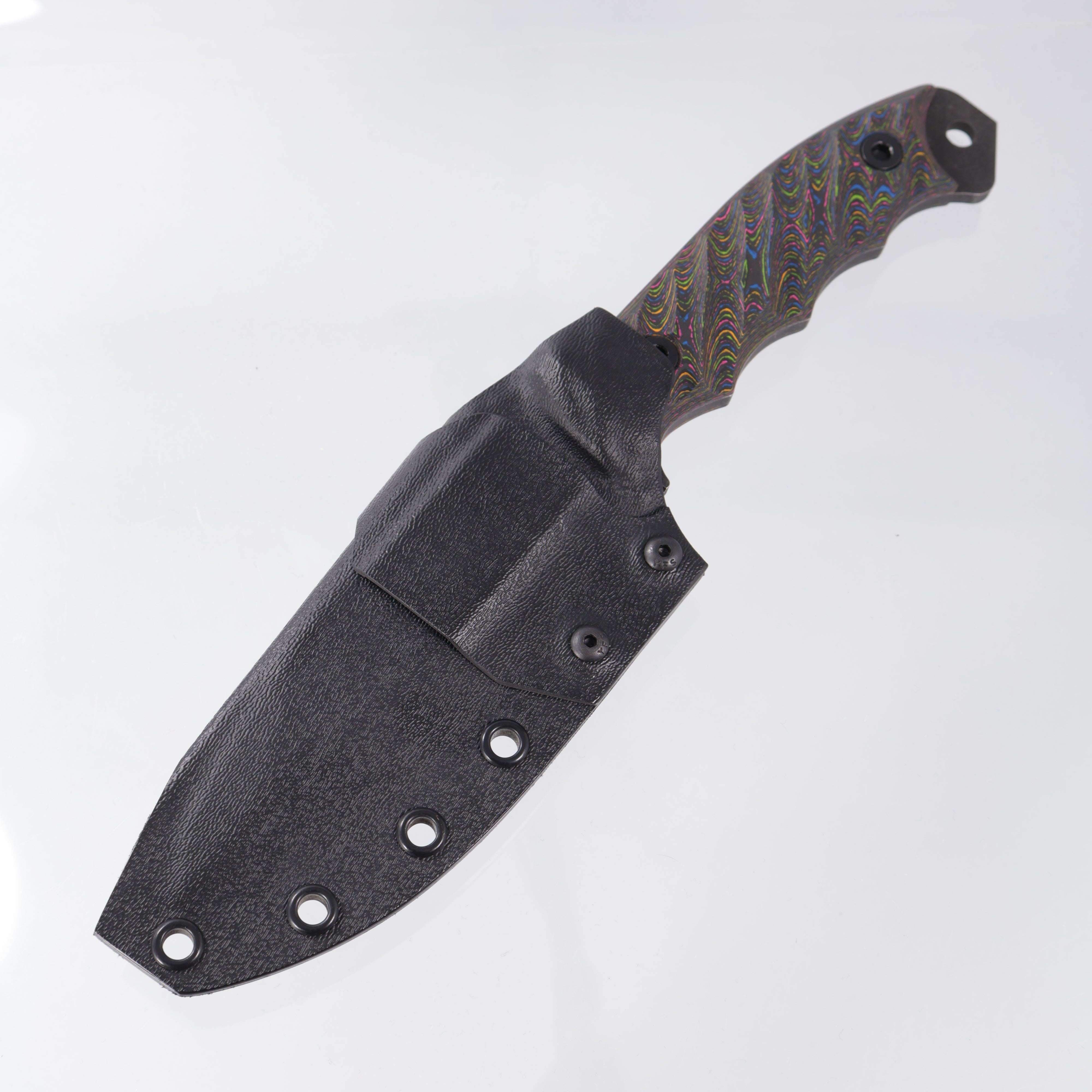 Half Face Blades Disaster Breacher - Textured 80s Camo Carbon Scales - Dark Stonewash 3V - BROP Exclusive