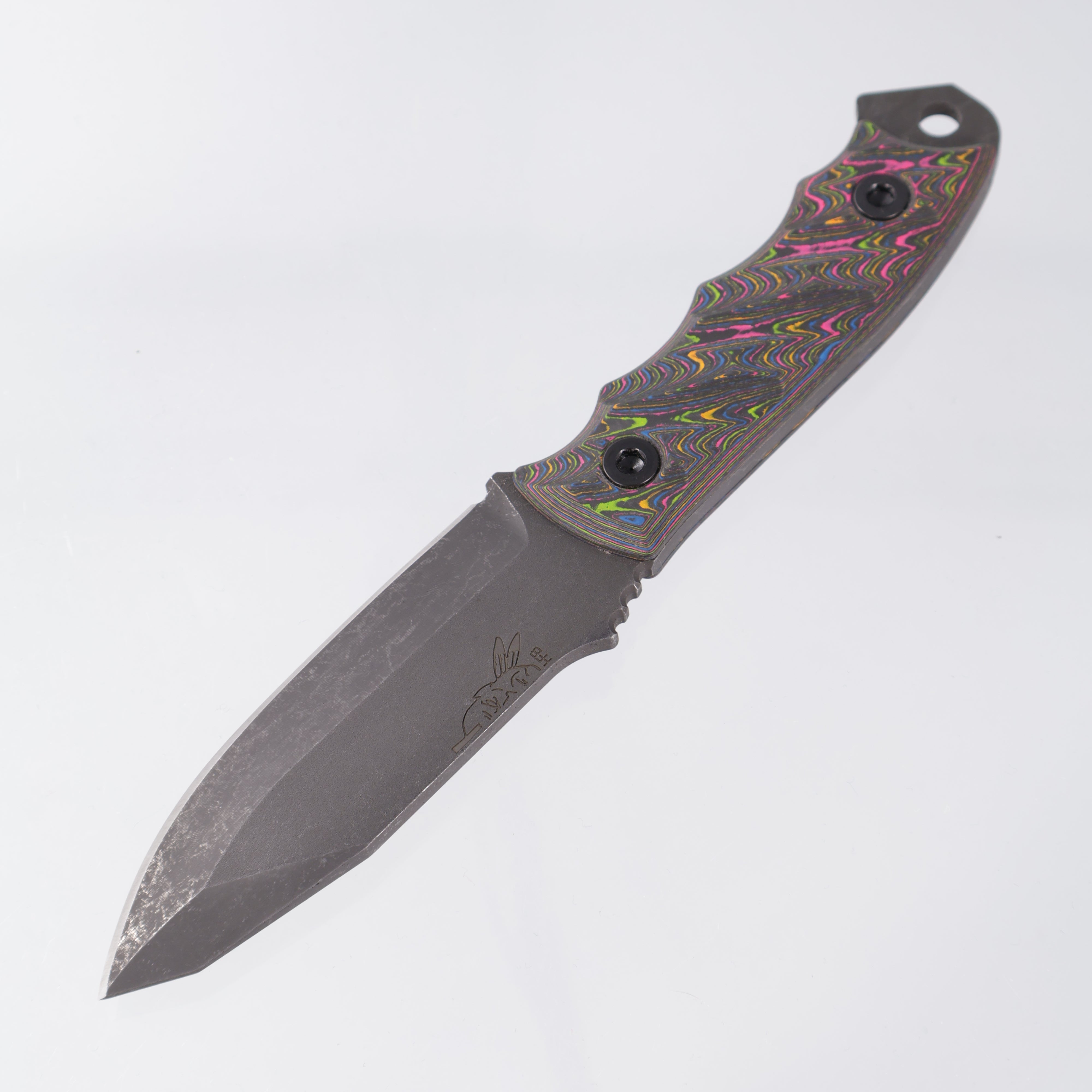 Half Face Blades Disaster Jr. - Textured 80s Camo Carbon Scales - Dark Stonewash 3V - BROP Exclusive