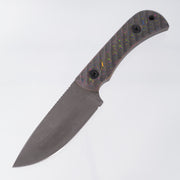 Half Face Blades Cav - Textured 80s Camo Carbon Scales - Dark Stonewash S45VN - BROP Exclusive