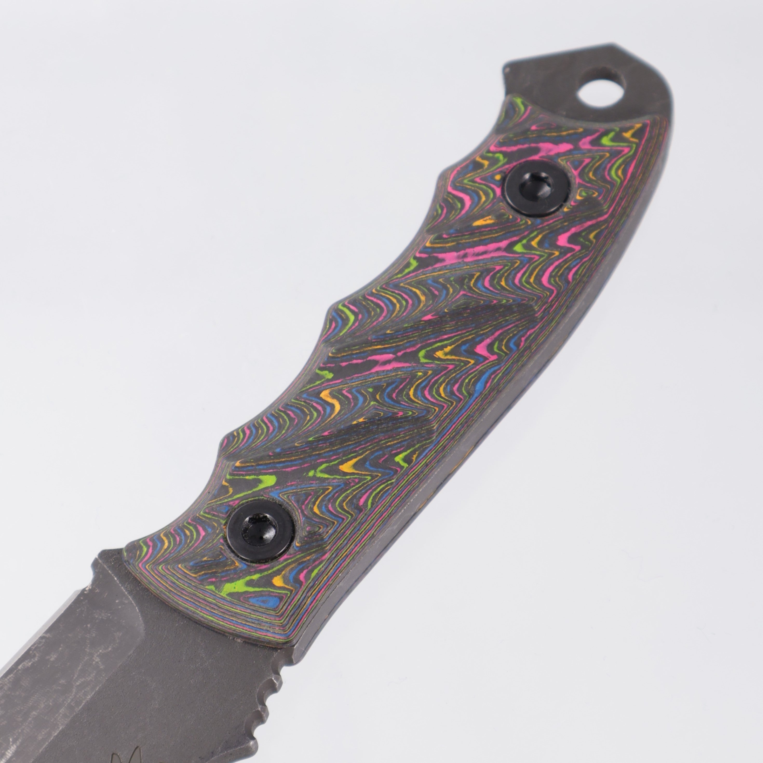 Half Face Blades Disaster Jr. - Textured 80s Camo Carbon Scales - Dark Stonewash 3V - BROP Exclusive
