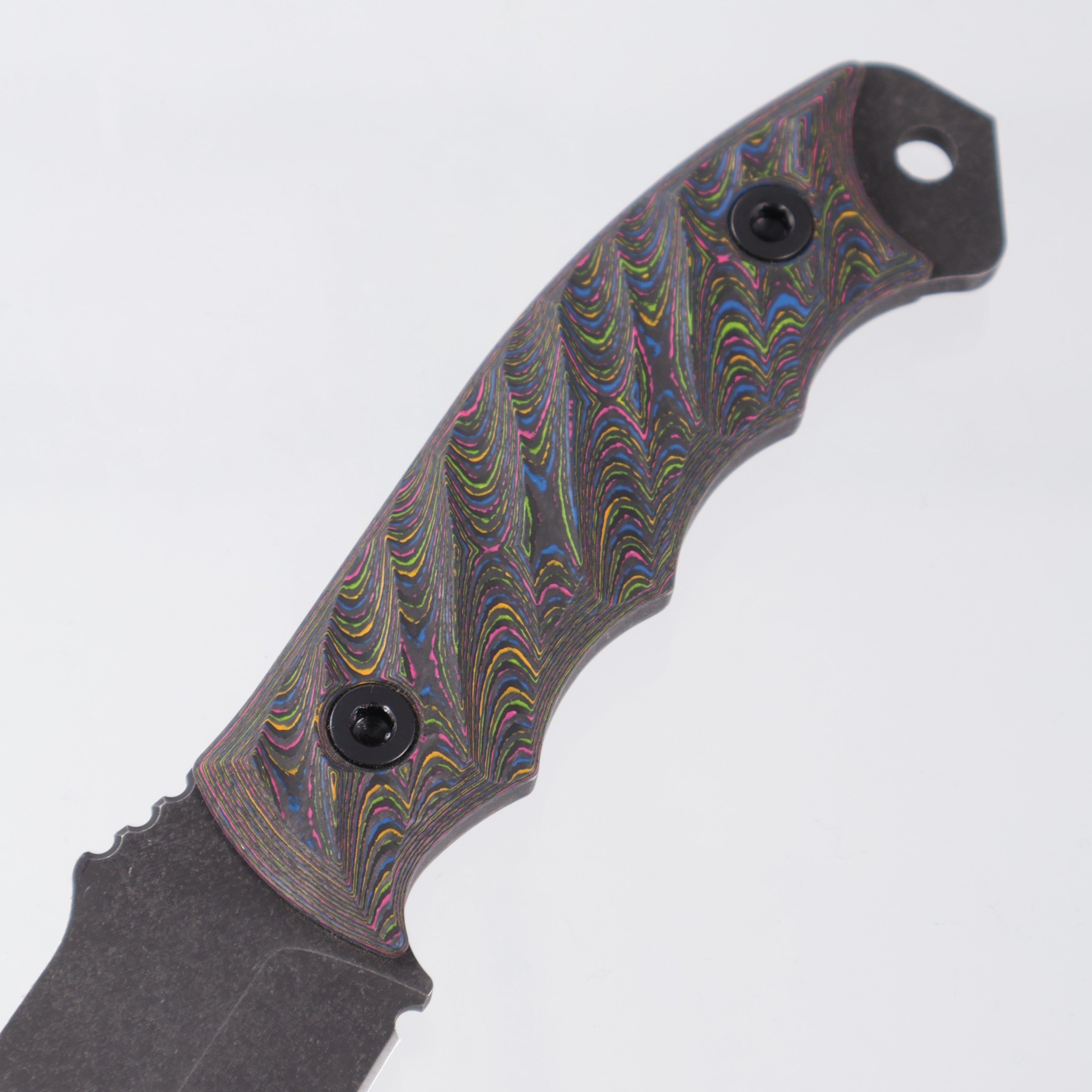 Half Face Blades Disaster Breacher - Textured 80s Camo Carbon Scales - Dark Stonewash 3V - BROP Exclusive