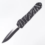 Heretic Manticore E - Snugglez Says “Say More Fuck” - Recurve Magnacut & Aluminum Frag Black Cerakote - H029F-10A-FU