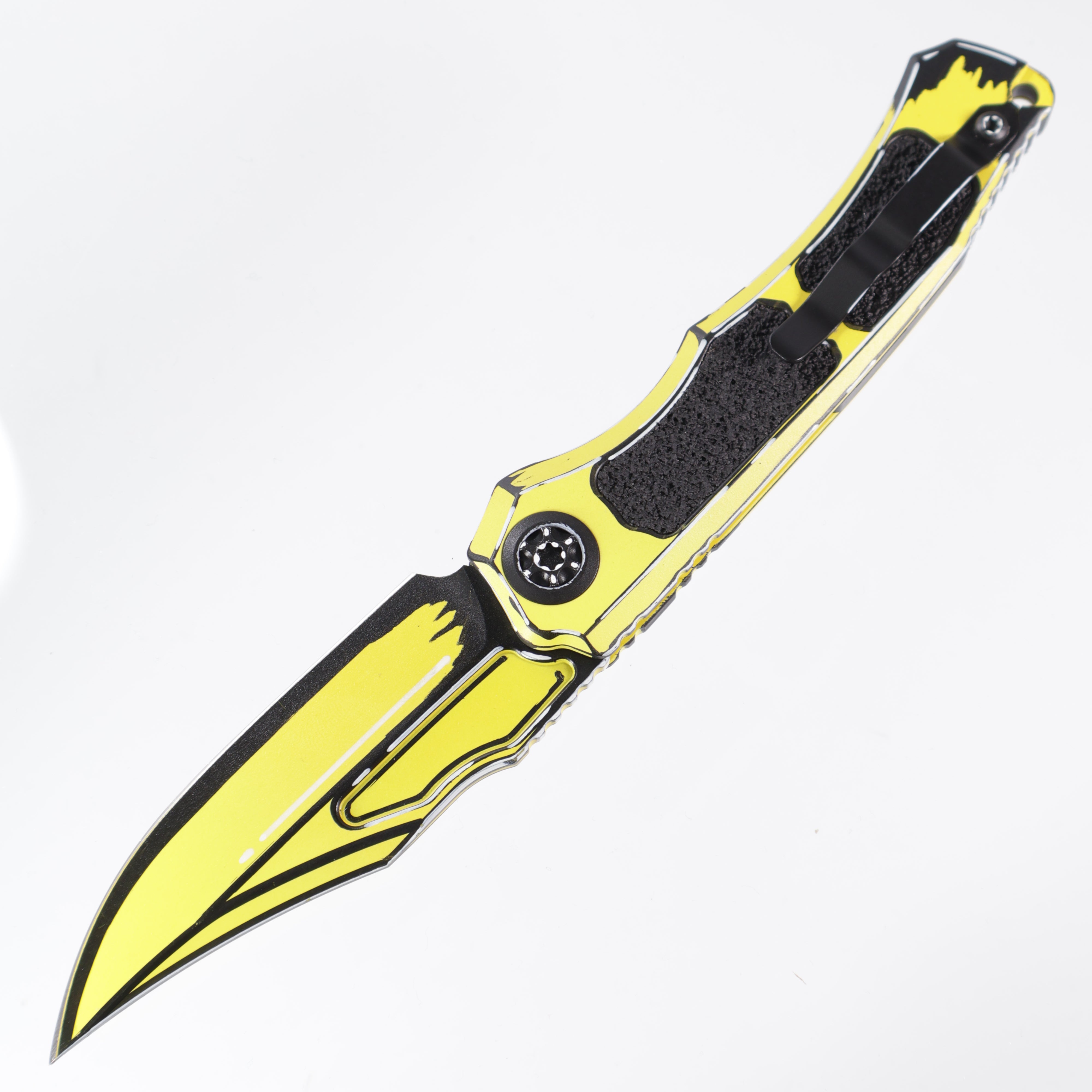 Heretic Wraith V4 Auto - Yellow Cel Shade H002-CS-YW