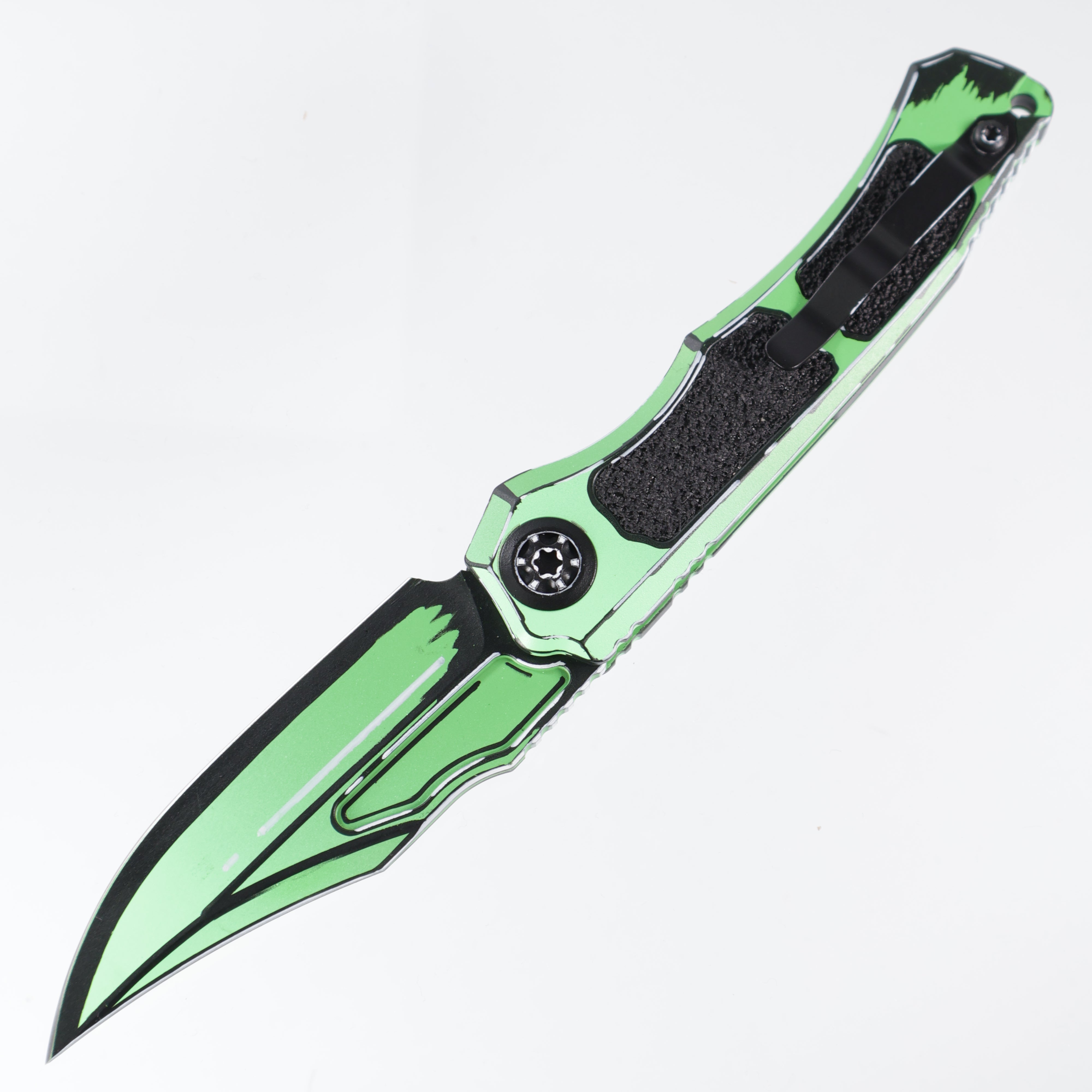 Heretic Wraith V4 Auto - Toxic Green Cel Shade H002-CS-TX