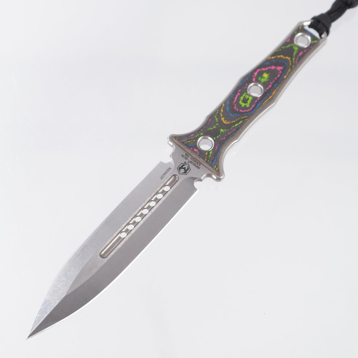 Heretic Mini Nephilim - 80s Camo Carbon - Stonewash Magnacut - H069-2A-80CF - BROP Exclusive