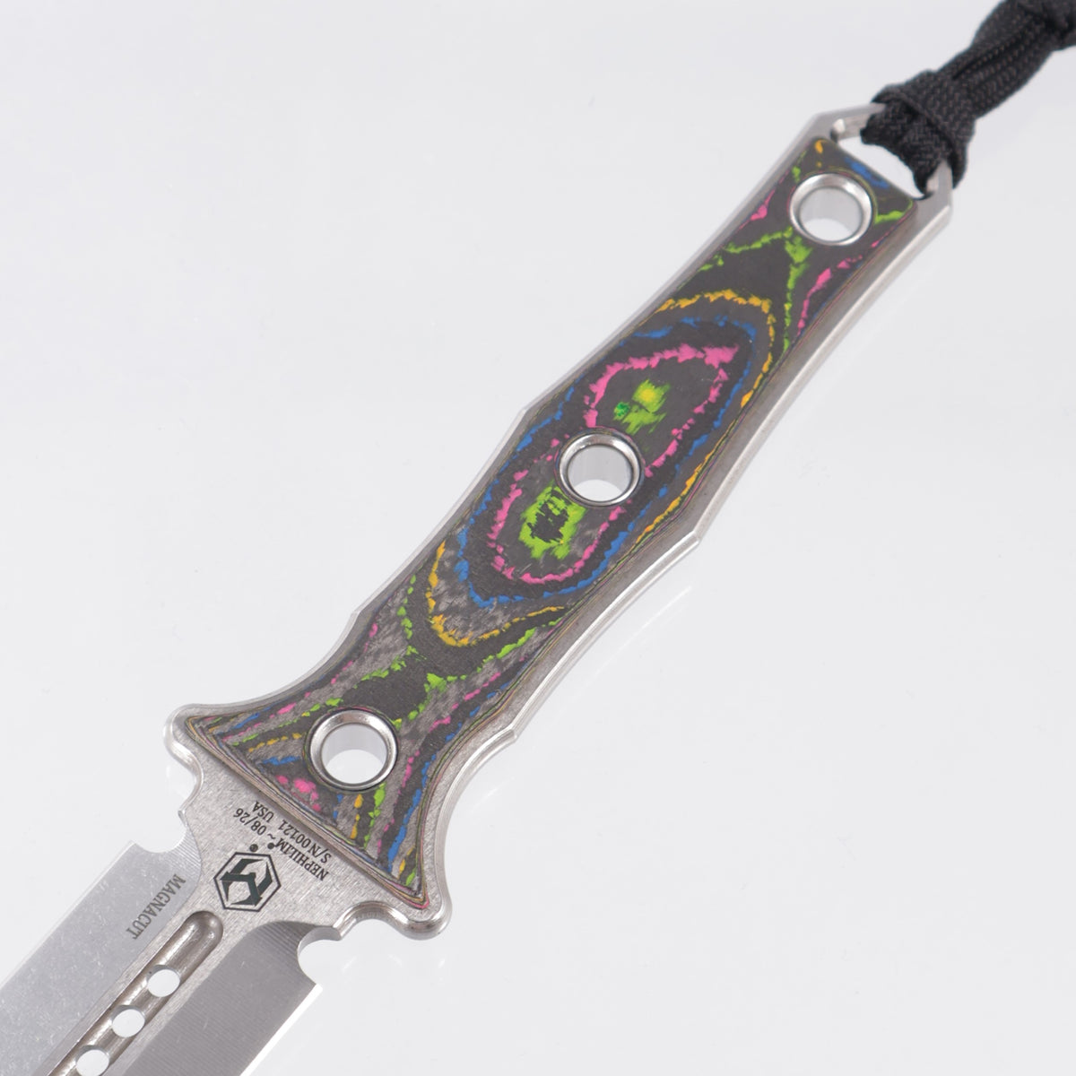 Heretic Mini Nephilim - 80s Camo Carbon - Stonewash Magnacut - H069-2A-80CF - BROP Exclusive