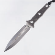 Heretic Mini Nephilim - Carbon Fiber - Stonewash Magnacut - H069-2A-CF